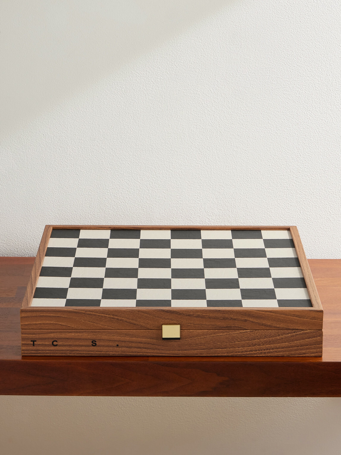 The Conran Shop - Milos Wood and Felt Chess Set