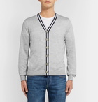 Brunello Cucinelli - Cashmere and Silk-Blend Cardigan - Gray