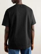 Massimo Alba - Nevis Cotton-Jersey T-Shirt - Black