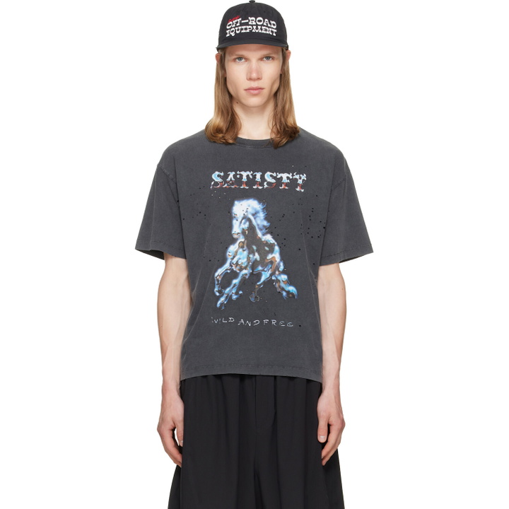 Photo: Satisfy Black MothTech T-shirt