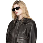 Versace Brown Greca Sunglasses