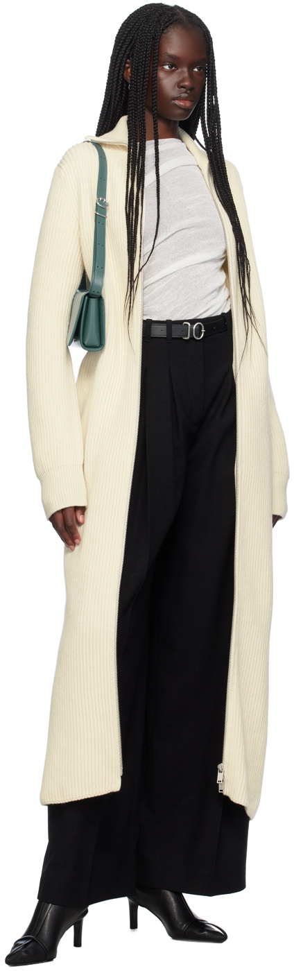 Jil Sander Black Belted Trousers