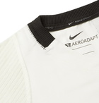 Nike Training - AeroAdapt Contrast-Tipped Logo-Print Dri-FIT T-Shirt - White