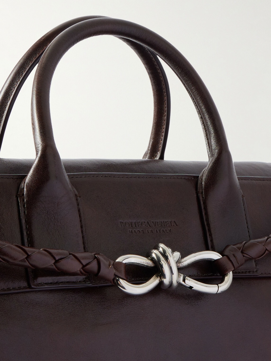 Bottega Veneta - Andiamo Large Leather Messenger Bag