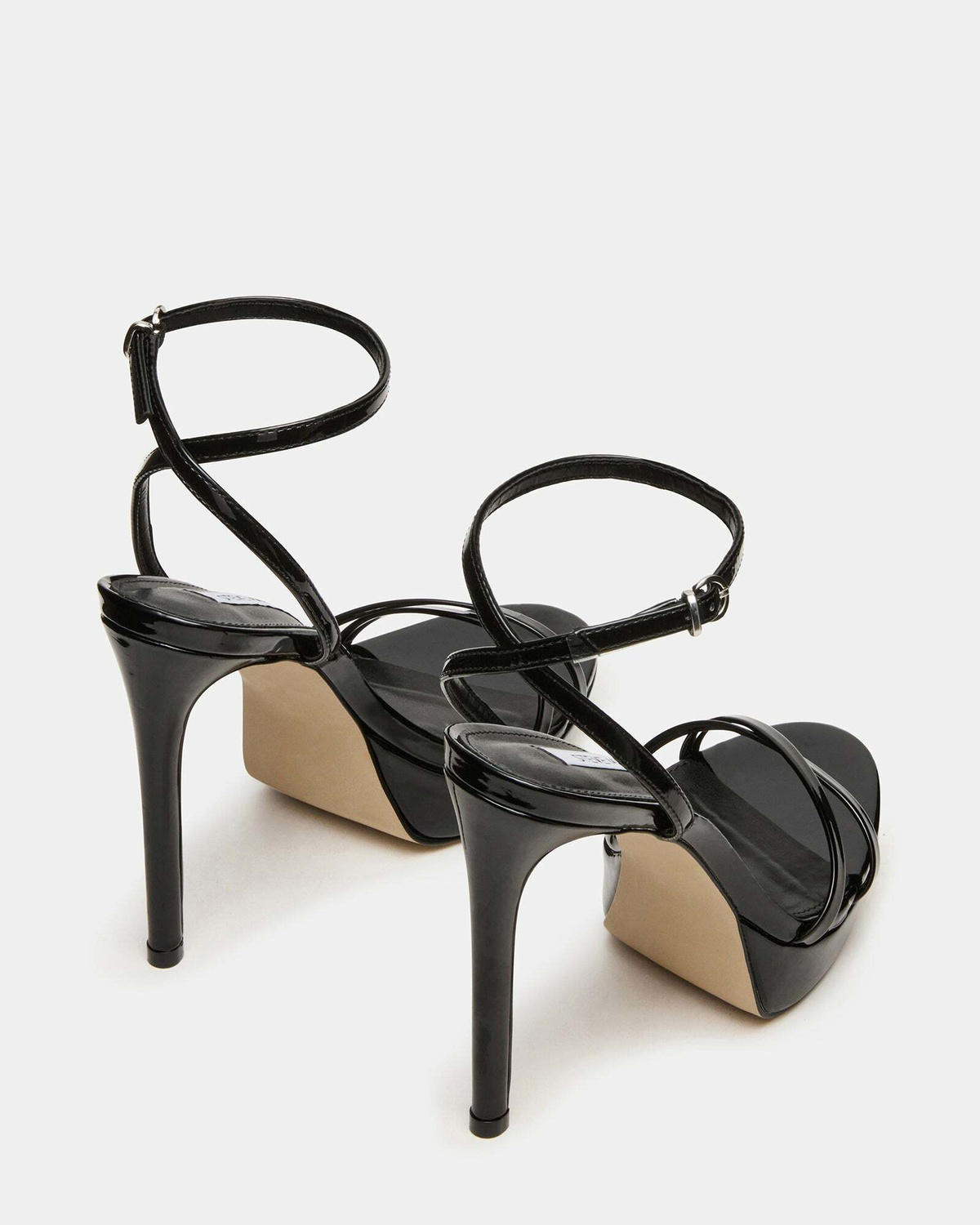 Steve Madden Juni Heels in Black Patent
