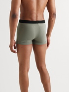 TOM FORD - Stretch-Cotton Boxer Briefs - Green