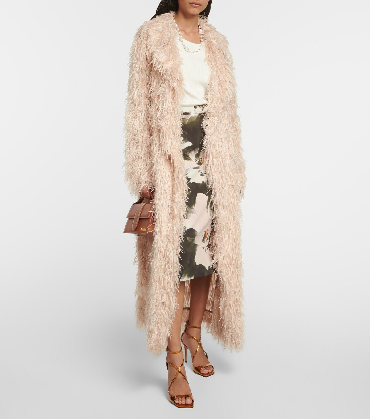 Jimmy Choo Azia 95 mirrored leather sandals Jimmy Choo