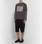 Acne Studios - Bemabe Printed Cotton-Jersey T-Shirt - Men - Dark gray