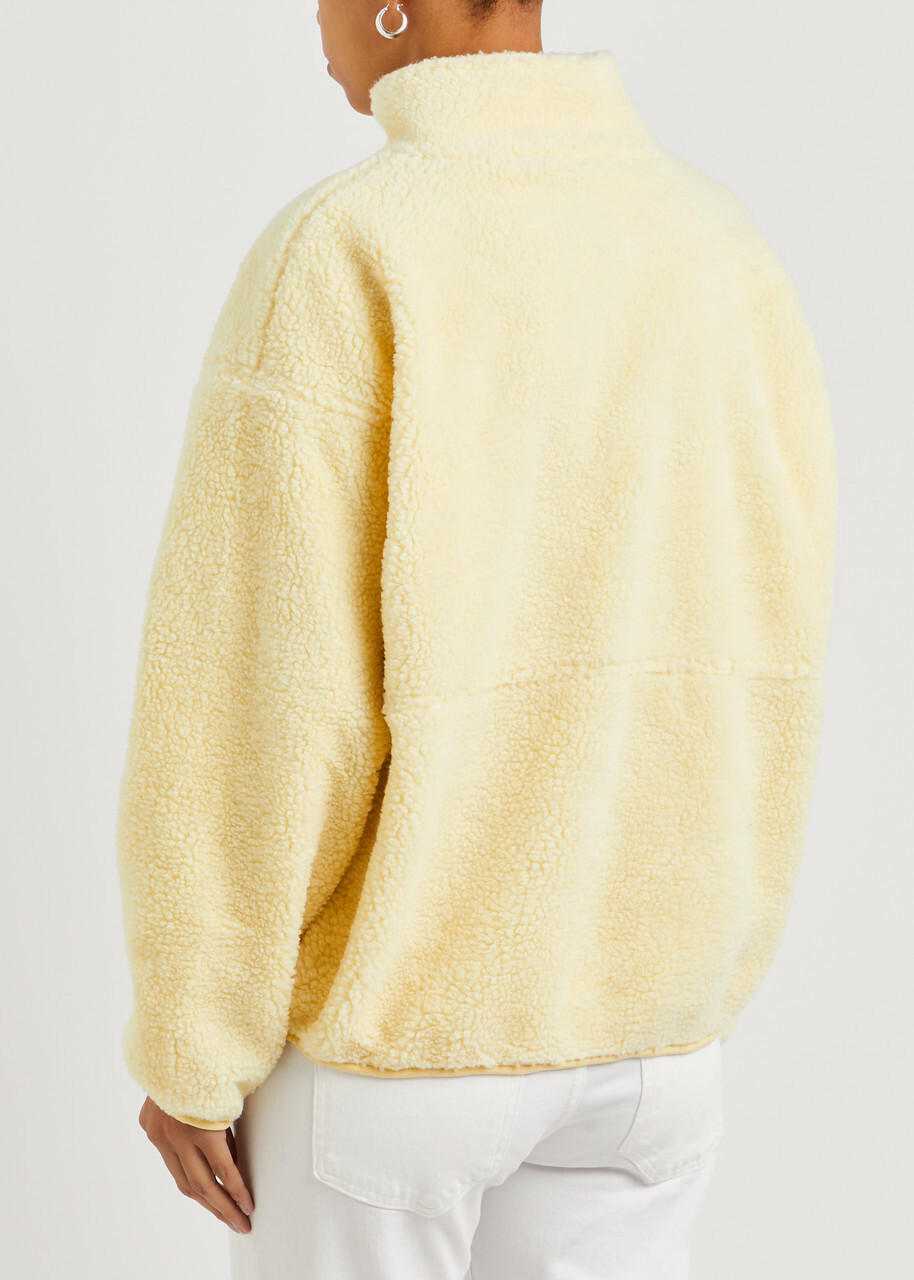 American Vintage Hoktown Fleece Jacket Cream
