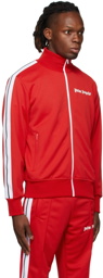 Palm Angels Red Classic Track Jacket