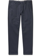 NN07 - Scott Slim-Fit Stretch-Cotton Trousers - Blue