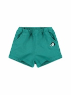 THE CAMPAMENTO Printed Cotton Sweat Shorts