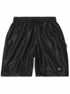 Abc. 123. - Satin Drawstring Shorts - Black