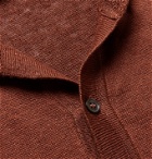 Lardini - Slim-Fit Linen Shirt - Brown
