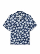 Onia - Vacation Convertible-Collar Printed TENCEL™ Lyocell Shirt - Blue