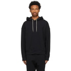 Jil Sander Black French Terry Hoodie