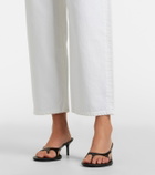 Slvrlake Jamie cropped barrel-leg jeans