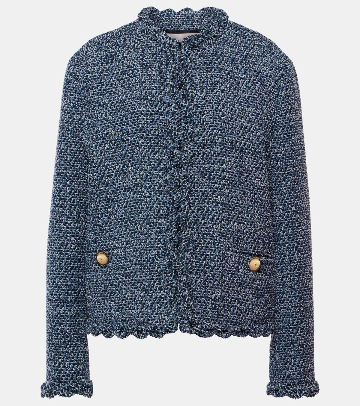 Valentino Tweed denim jacket
