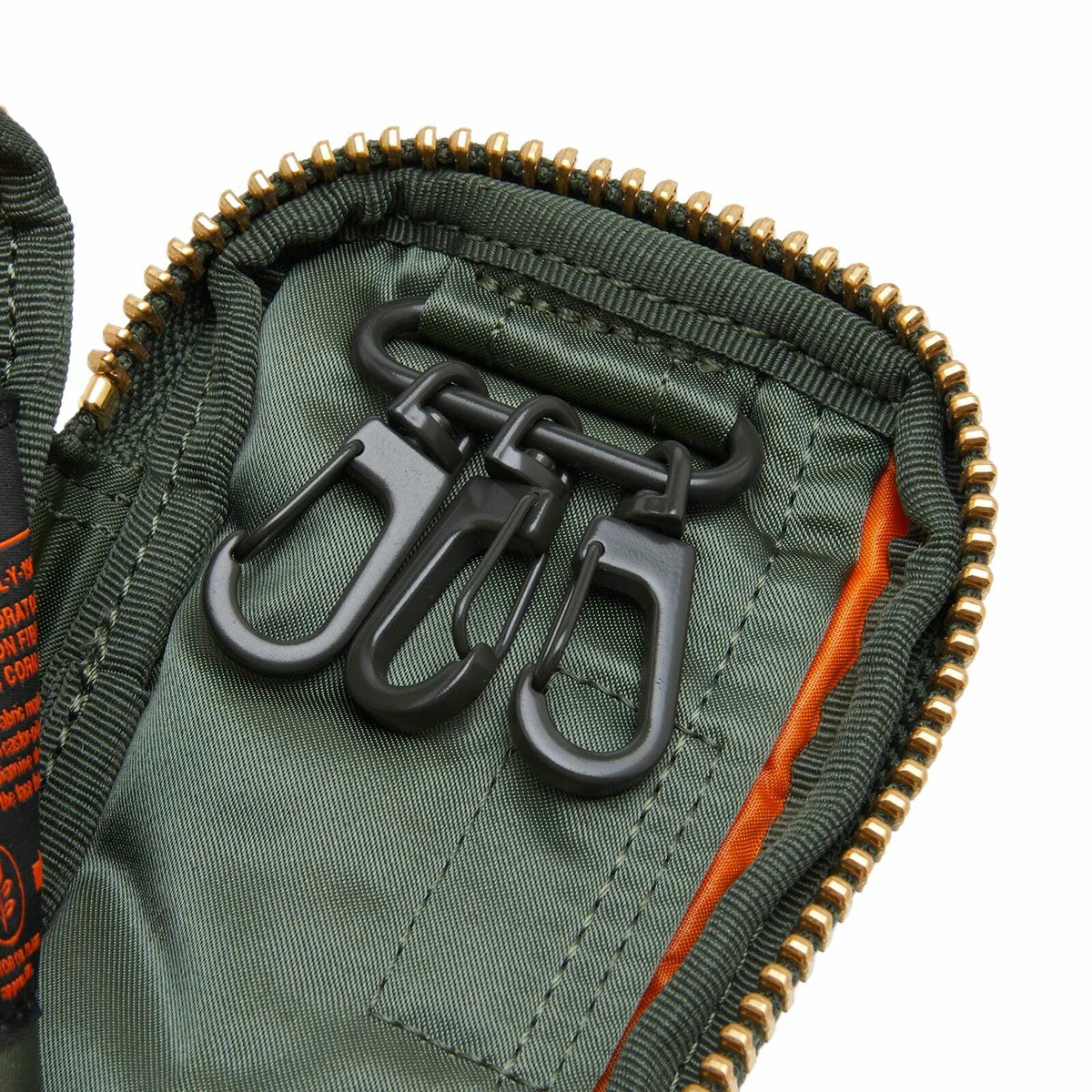 Porter-Yoshida & Co. Tanker Key Case in Sage Green Porter-Yoshida