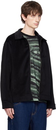 Dime Black Cord Zip Jacket