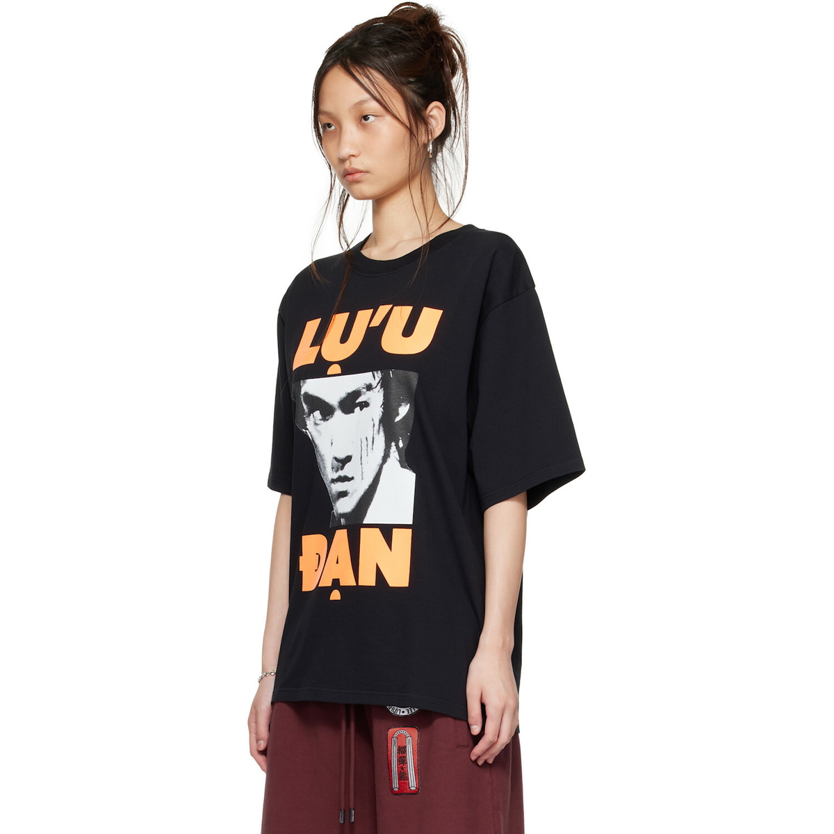 LU'U DAN BRUCE LEE x LỰU ĐẠN Black Concert T-shirt