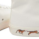 Kenzo Men's School High Top Sneakers in Off White