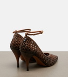 Miu Miu Woven leather pumps