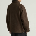 YMC Men's Melton Wool Harrison Jacket in Brown