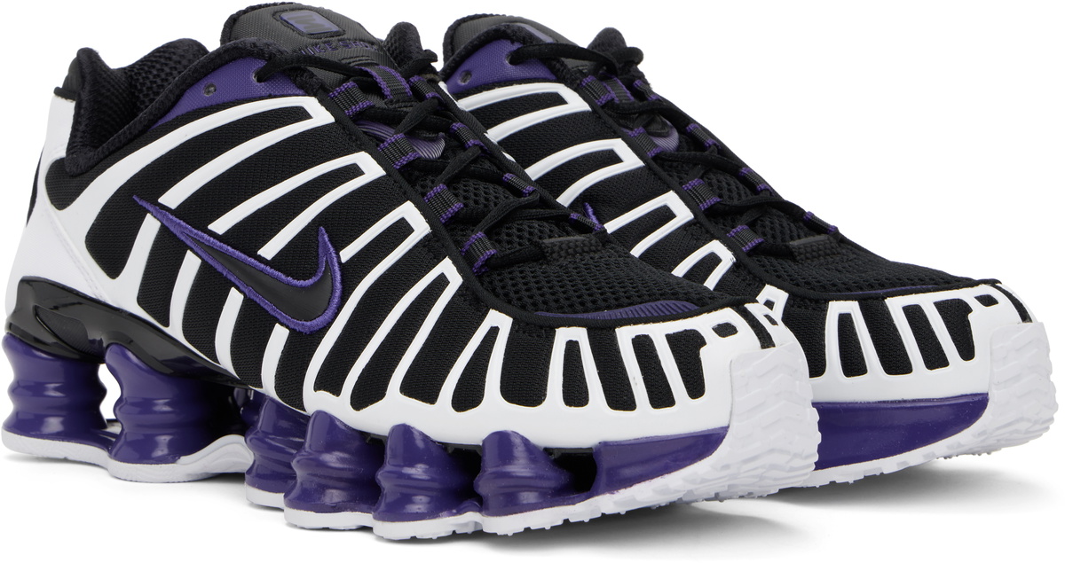 Nike Black & White Shox TL Sneakers
