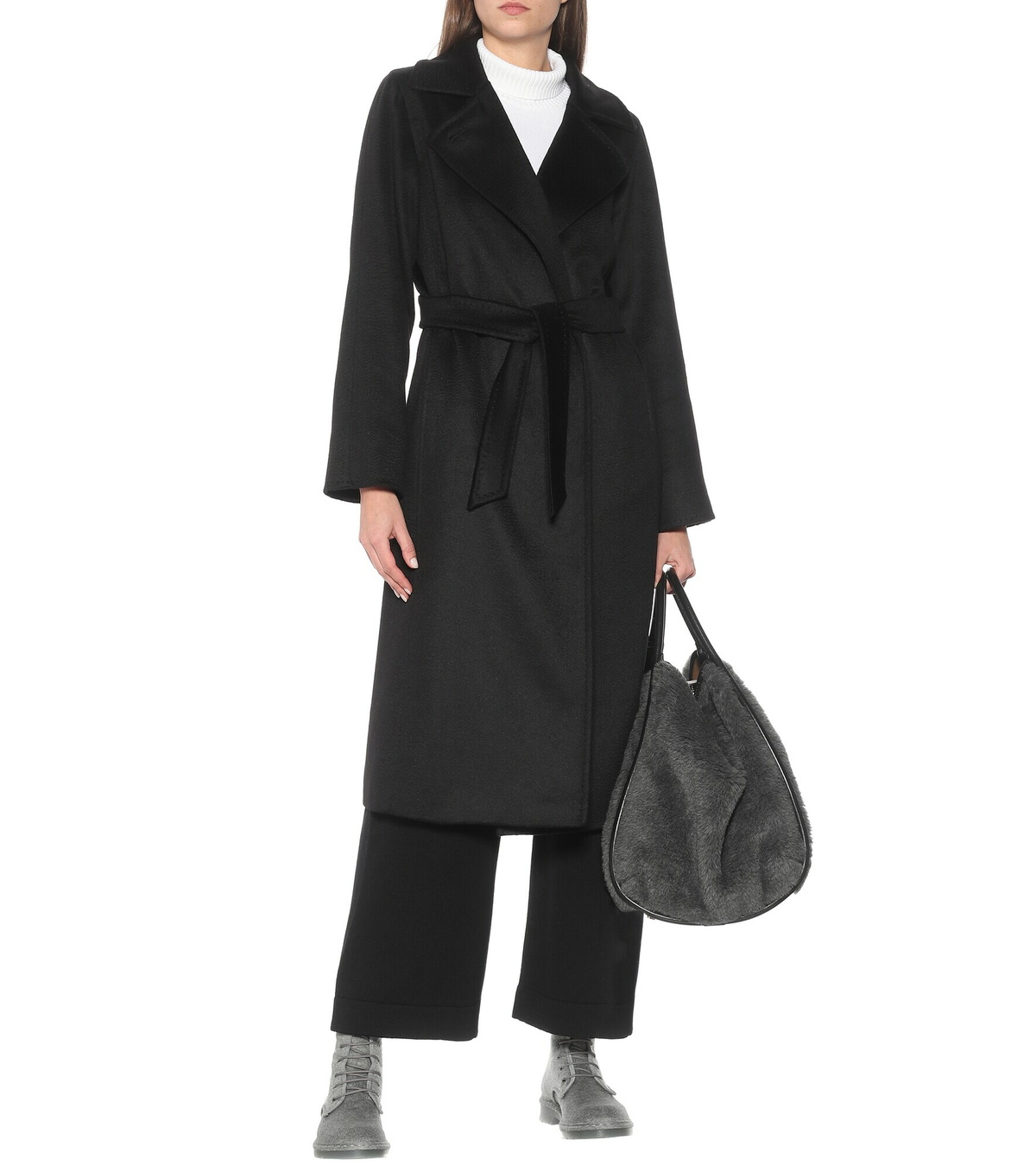 Max Mara Manuela Gown Coat Coat Jacket Outerwear Brown 101613730 34 [Used] [Authentic Product Guaranteed]