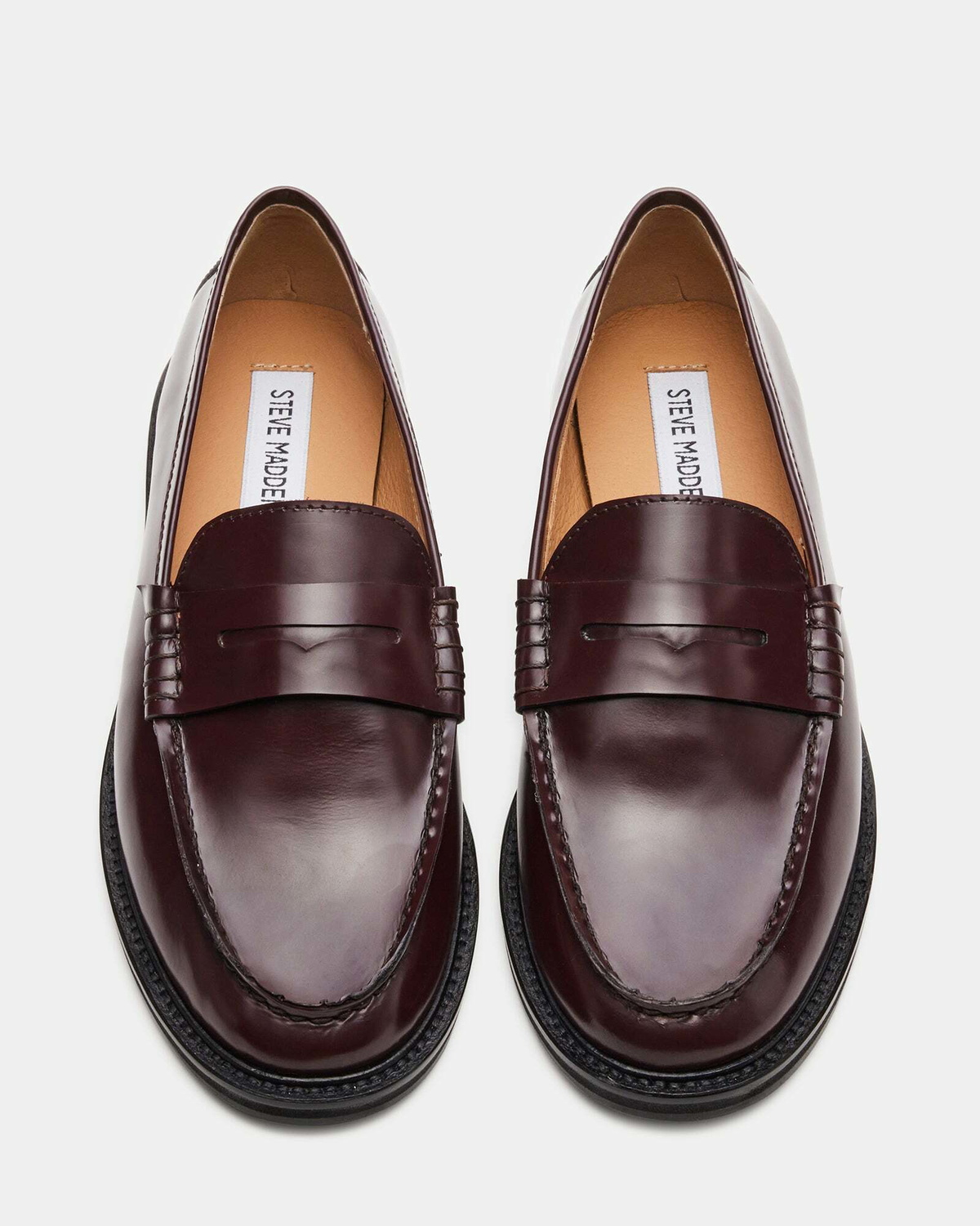 Steve Madden Madison Flats in Burgundy