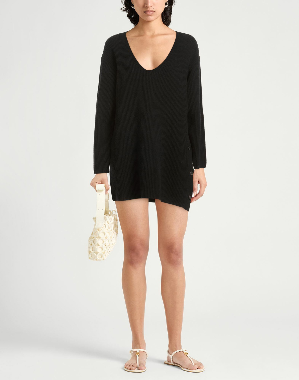 Jucca Womens Mini dress in Black