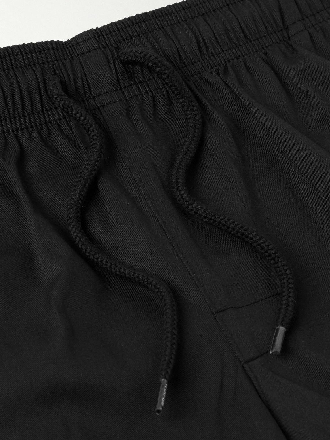 WTAPS - Straight-Leg Twill Drawstring Shorts - Black