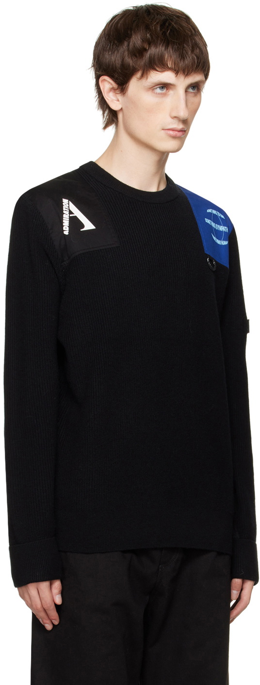 Raf Simons Black Fred Perry Edition Sweater