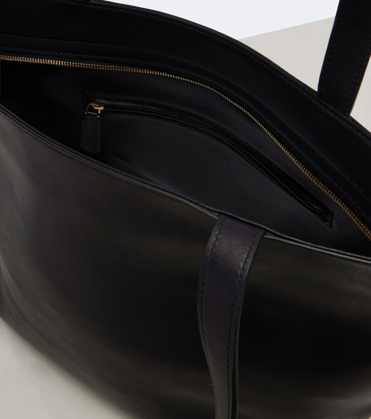 The Row Parker Medium leather tote bag