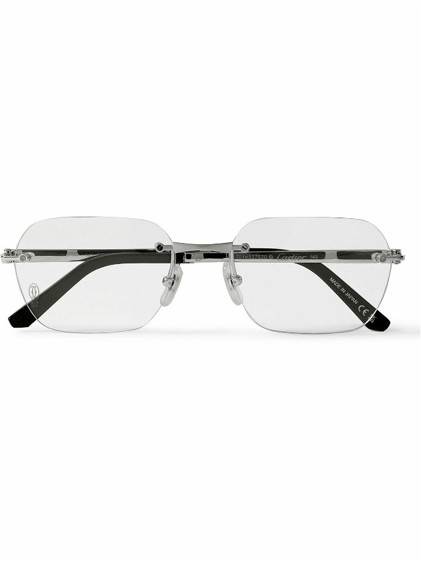 Photo: Cartier Eyewear - Frameless Titanium Optical Glasses