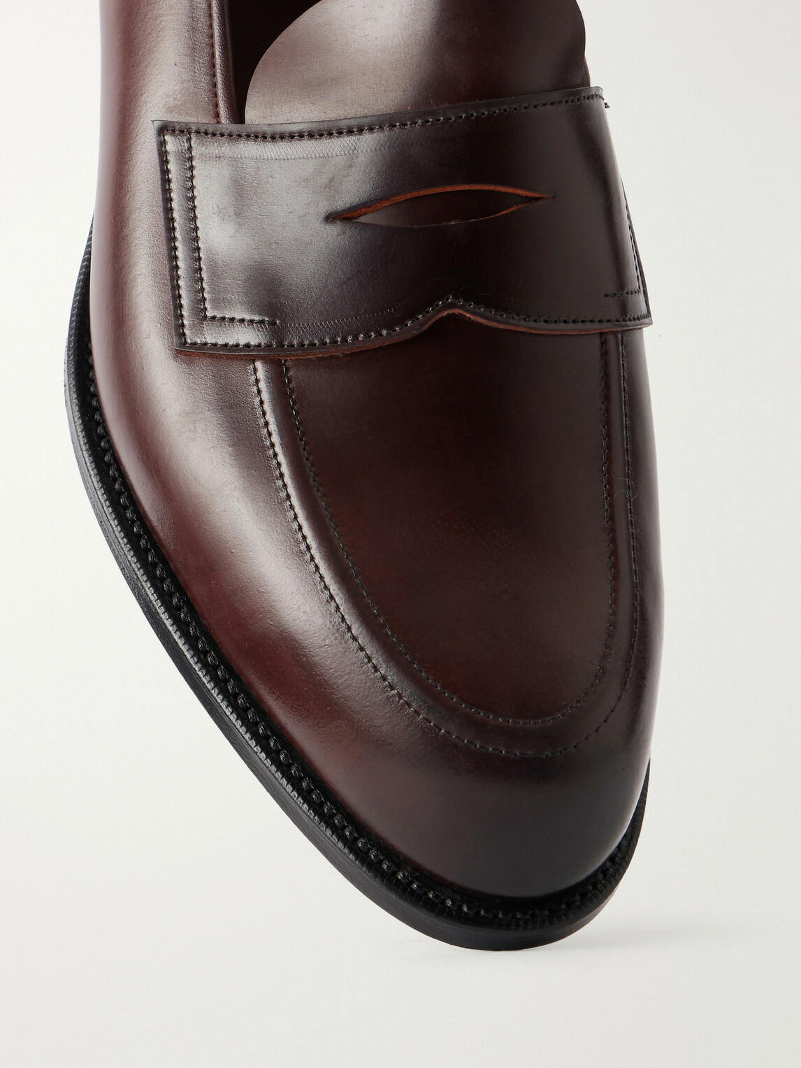Edward Green - Piccadilly Leather Loafers - Burgundy