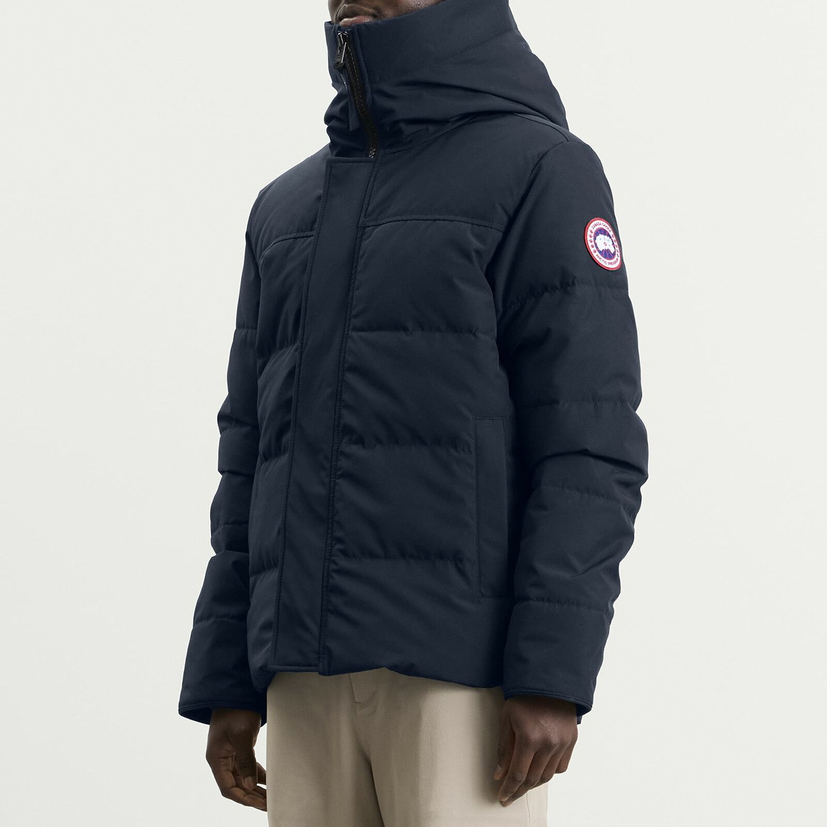 Canada Goose Men's Macmillan Parka Jacket Classic Disc in Atlantic Navy
