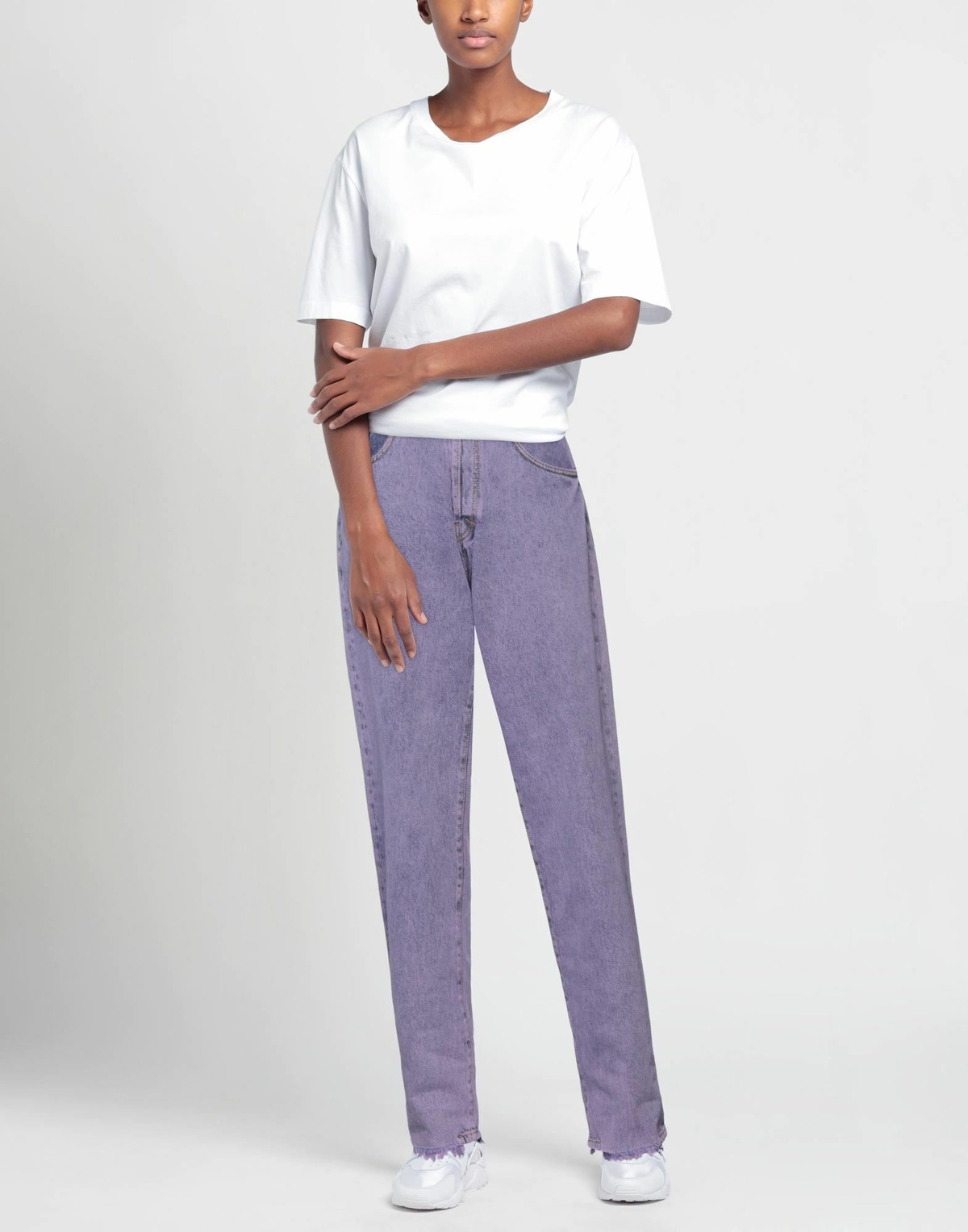 Aries Womens Jeans Lilac