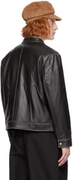 Dunst Brown Racing Leather Jacket