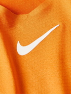 Nike Tennis - Court Advantage Slim-Fit Logo-Print Recycled Dri-FIT Tennis T-Shirt - Orange