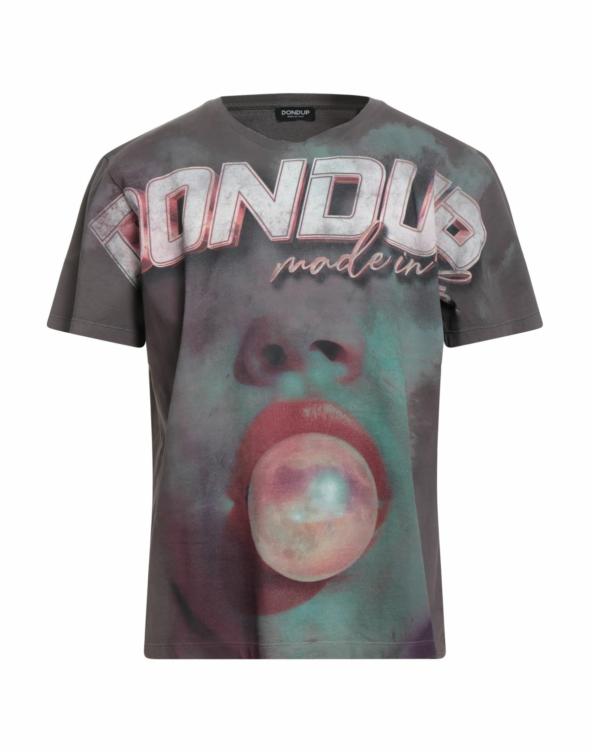 Dondup Mens T-shirt in Grey