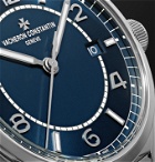 Vacheron Constantin - Fiftysix Automatic 40mm Stainless Steel and Alligator Watch, Ref. No. 4600E/000A-B487 - Blue