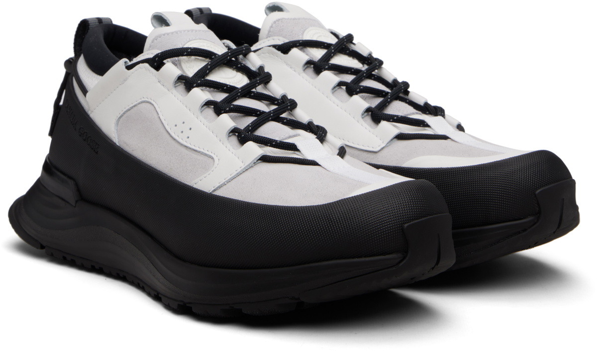 Canada Goose White & Gray Glacier Trail Sneakers