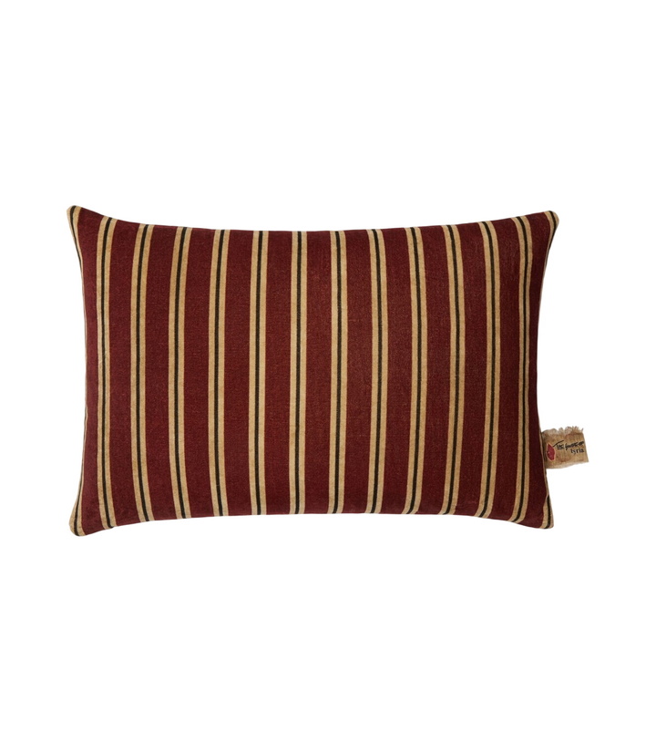 Photo: The House of Lyria Glisente striped cotton and linen cushion