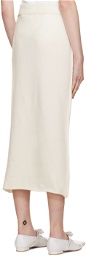 RUS Off-White Enpitsu Midi Skirt