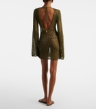 Bananhot Serena open-knit minidress
