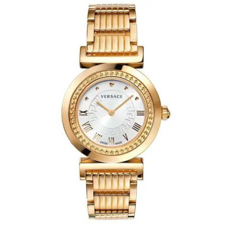 Photo: Versace Vanity Quartz Silver Dial Ladies Watch P5Q80D001S080