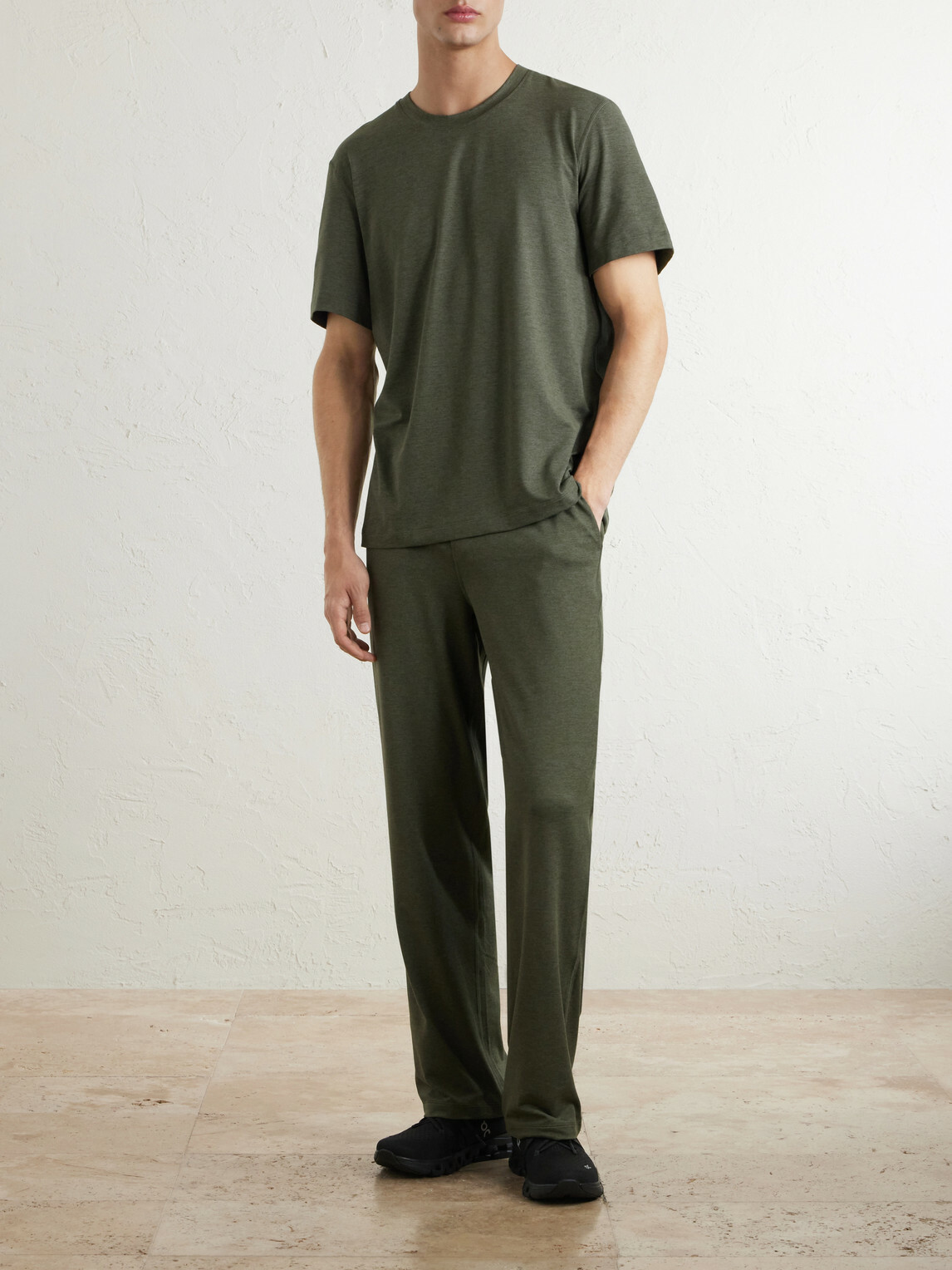 Lululemon - Stretch Recycled-Jersey T-Shirt - Green