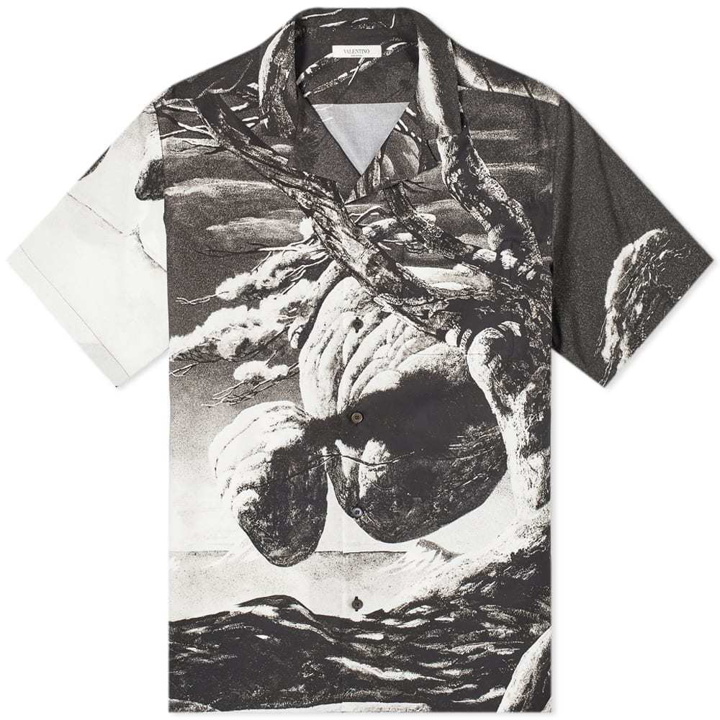 Photo: Valentino x Roger Dean Tonal Floating Island Vacation Shirt